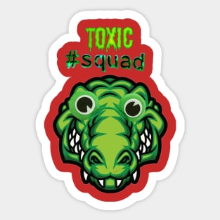 Croco Squad Sticker